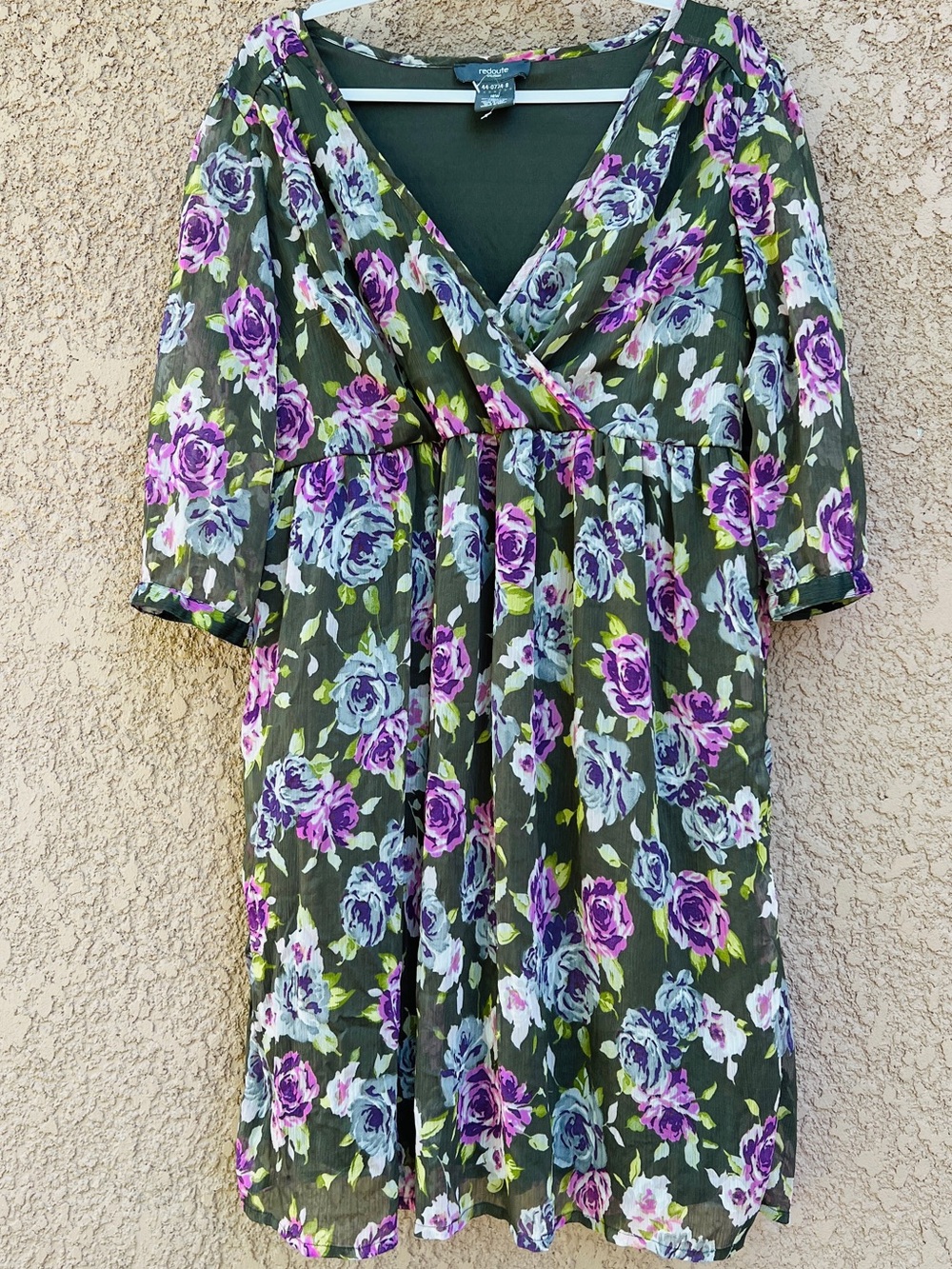 La Redoute Womens 18W Floral Dress Romantic Fairy Cottagecore Flowy‎ Plus Size